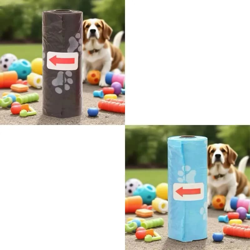 Dog Poop Bags Biodegradable Pet Garbage Bag Cat Doggie Outdoor Home Clean Refill Garbage Poop Bag Pet Supplies