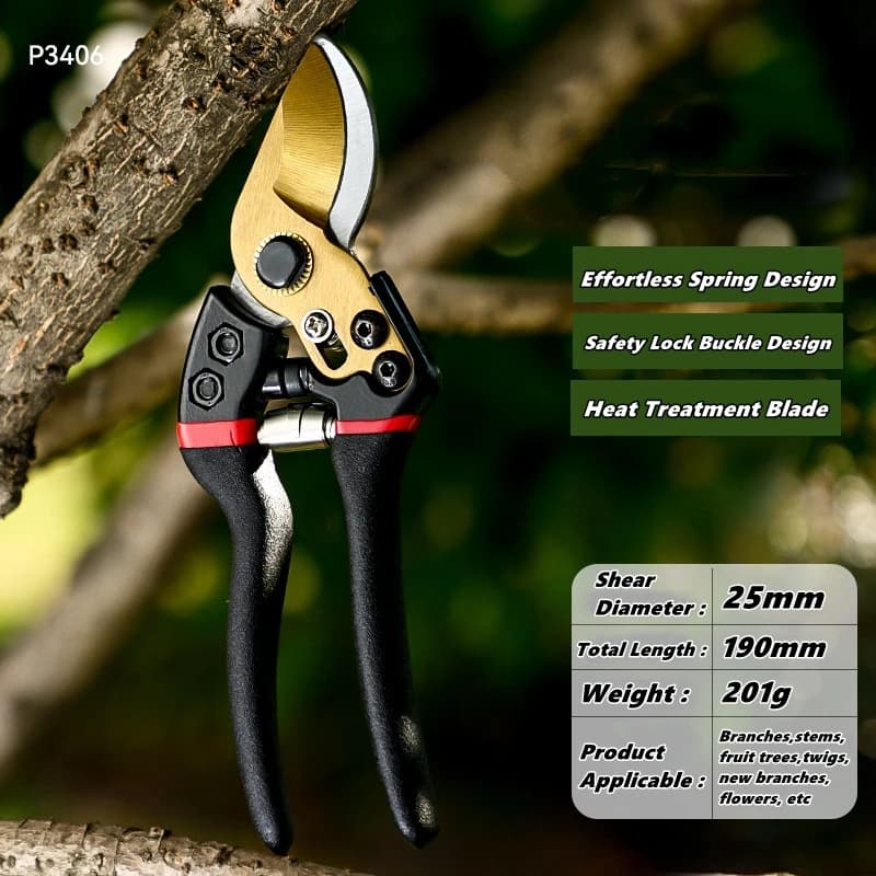 Pruning Shears with SK-5 Steel Blade