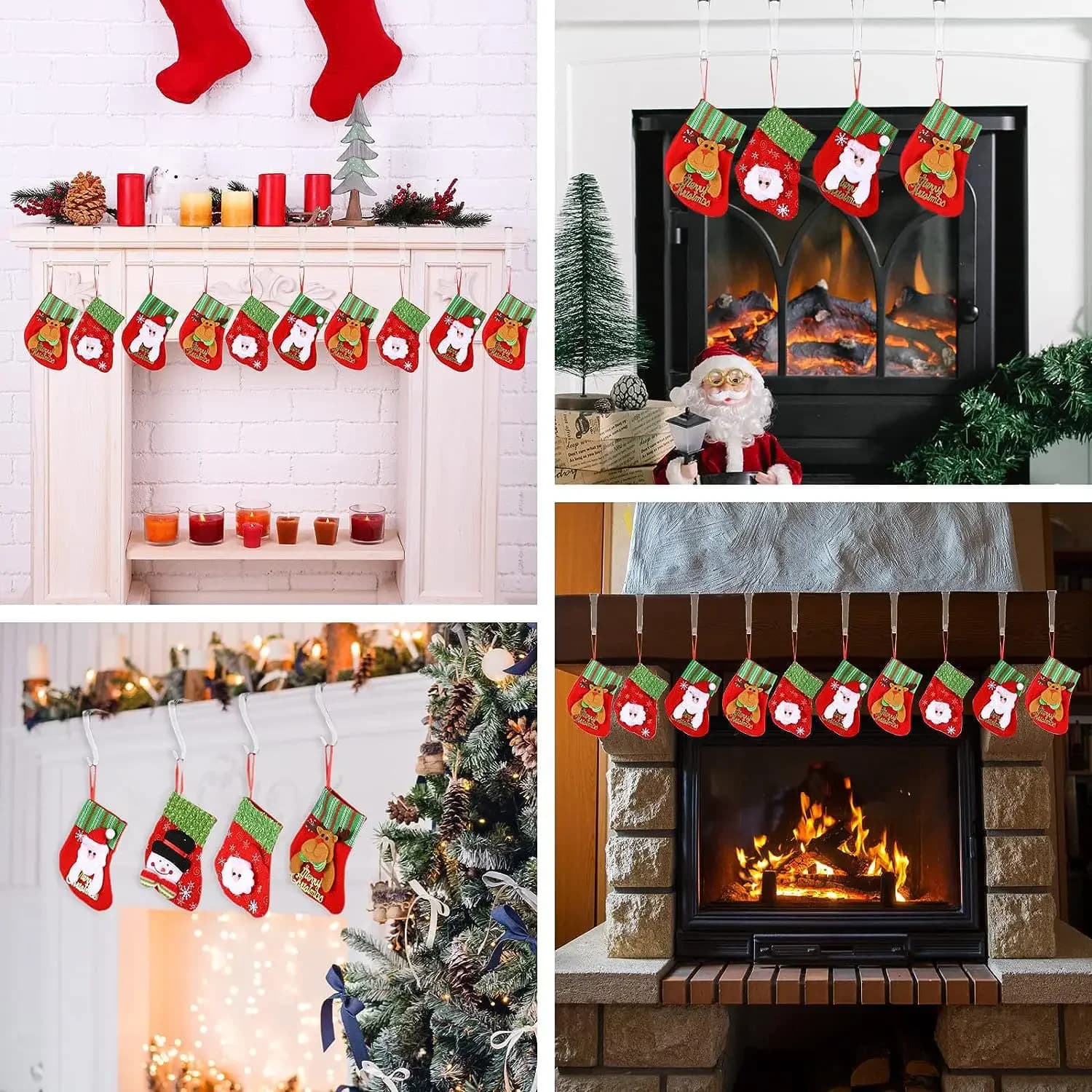Clear Acrylic Stocking Holders