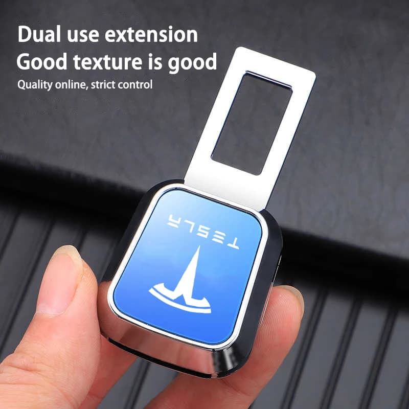 Car Safety Buckle Clip Seat Belt Extender Accessories For Tesla Model 3 Y S X Cybertruck Car Interior Accessories.