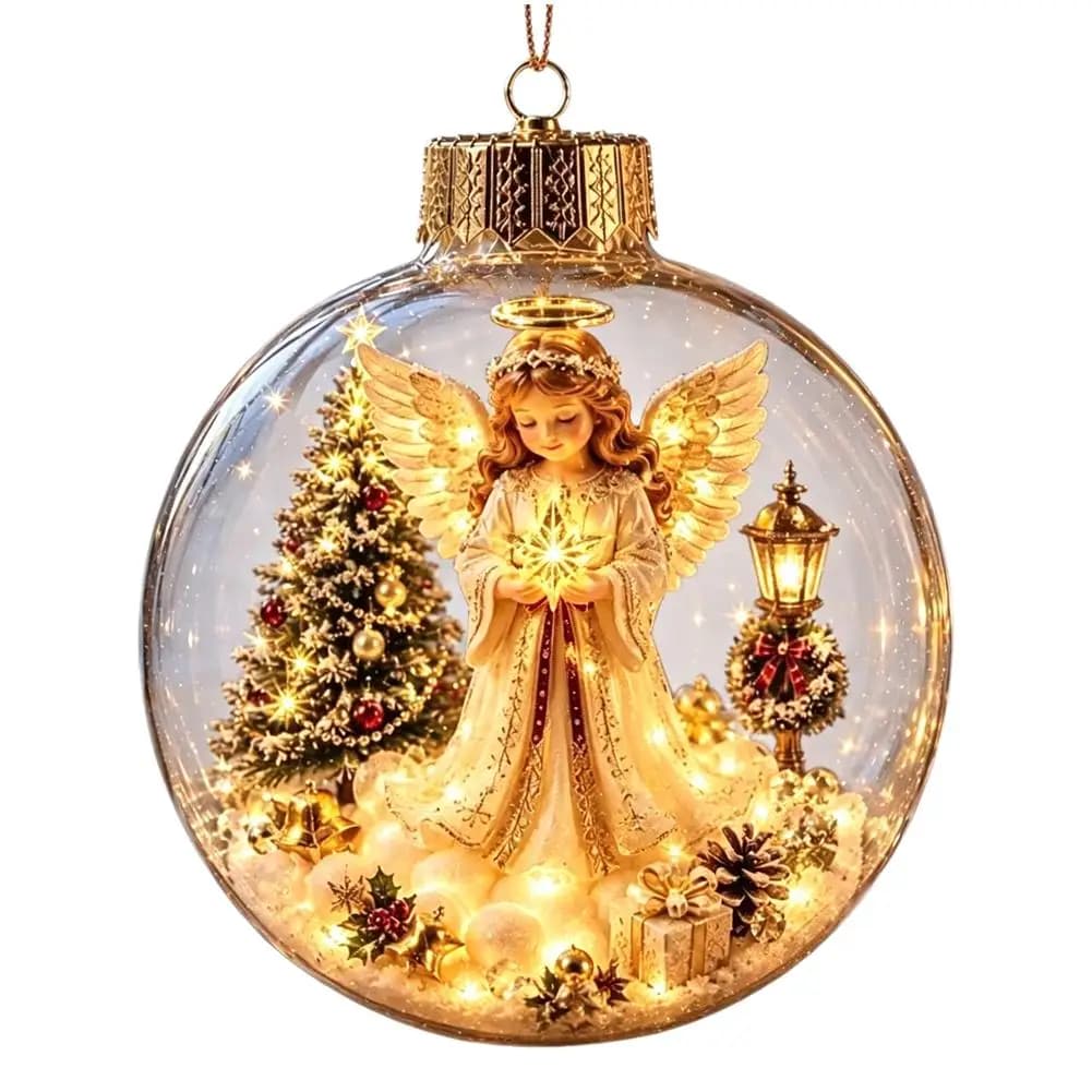 Glowing Christmas Story Ornament