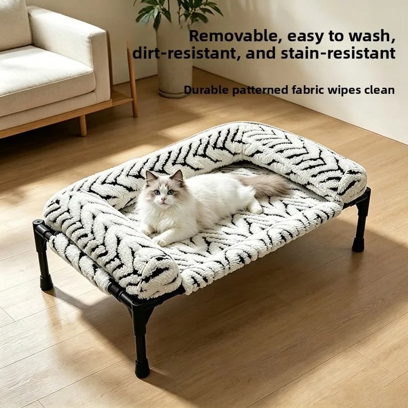 Elevated Pet Bed with Breathable Mesh