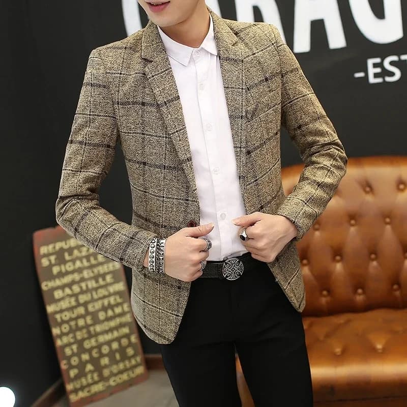 Men's Casual Grunge Spring Jacket