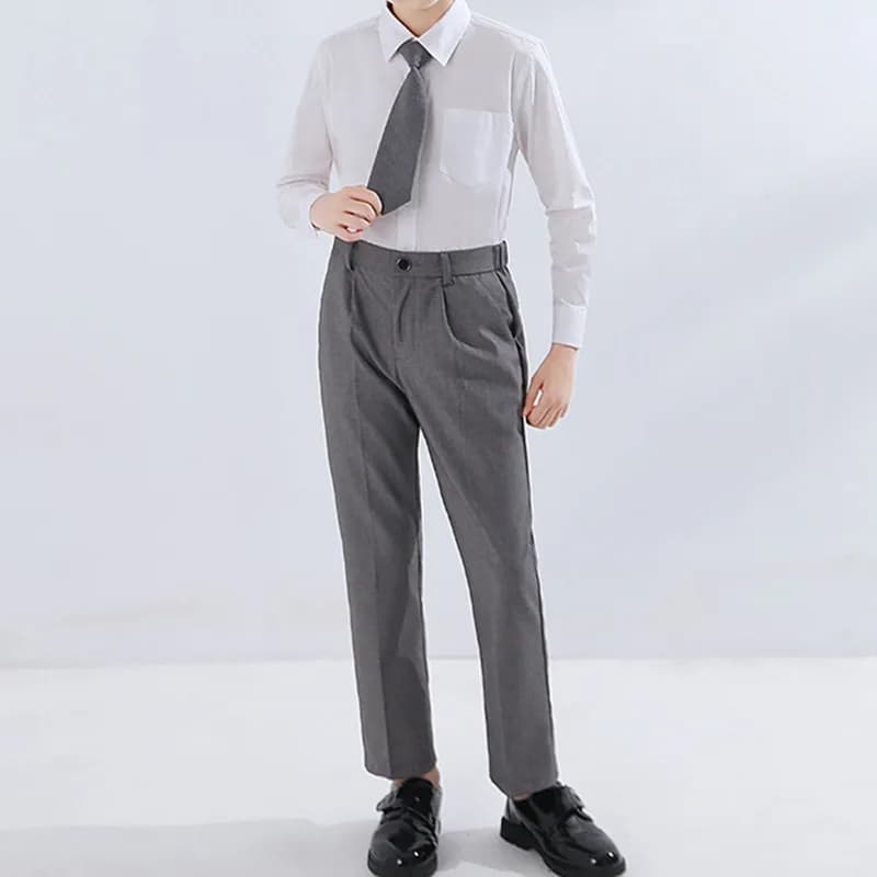 Boys School Uniform Pants Spring Autumn