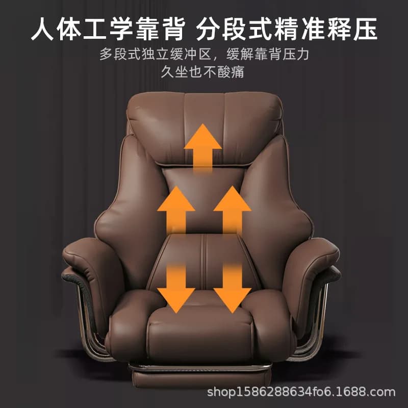 Office Chairs Gaming Chairs Office Chair Boss Chair, Home Office Computer Comfortable Sofa, Study Room Can Lie Down and Rotate