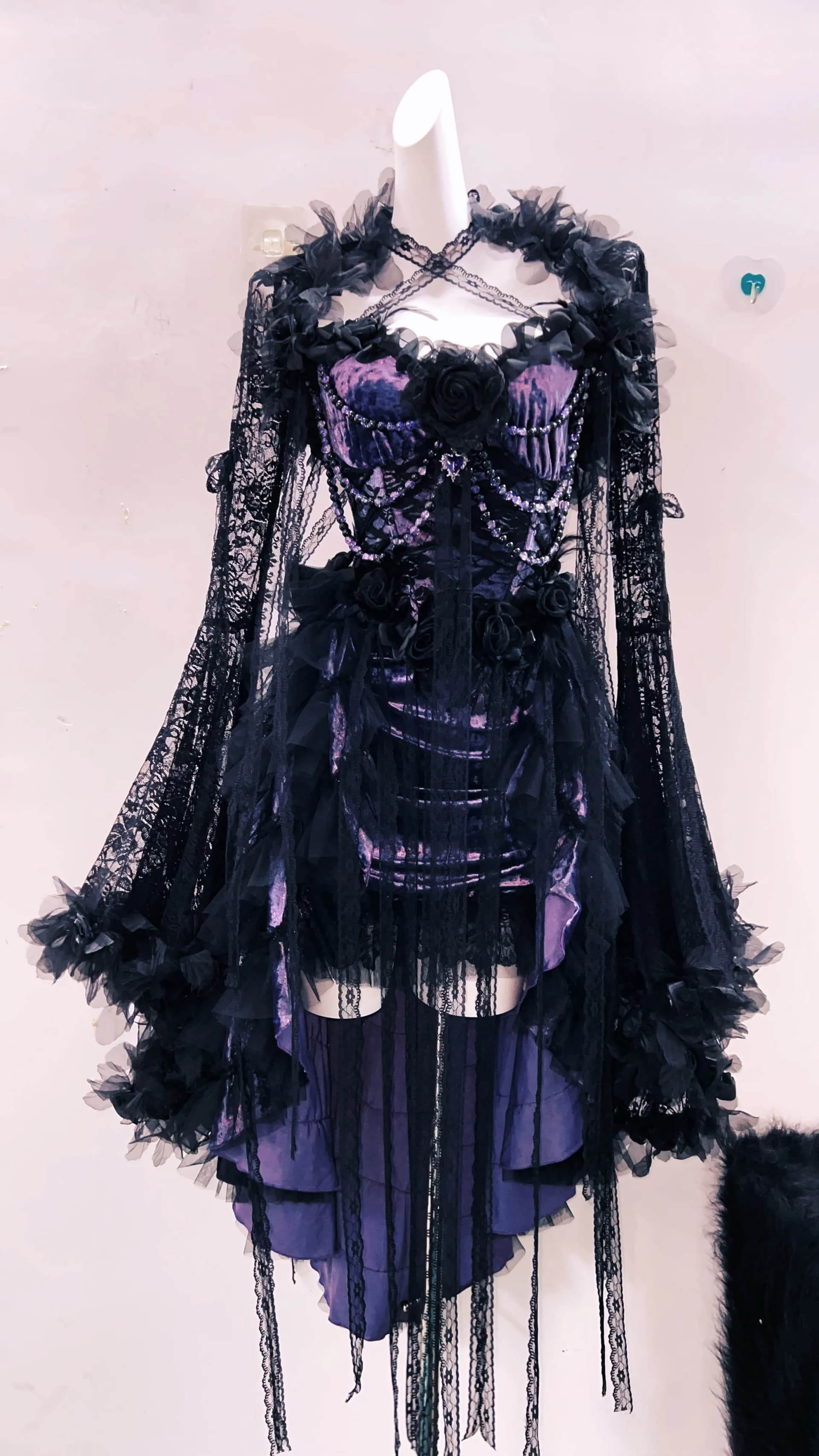 Y2K Gothic Formal Dress