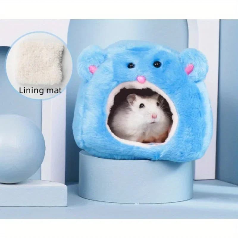 Plush Hammock Bed for Small Pets