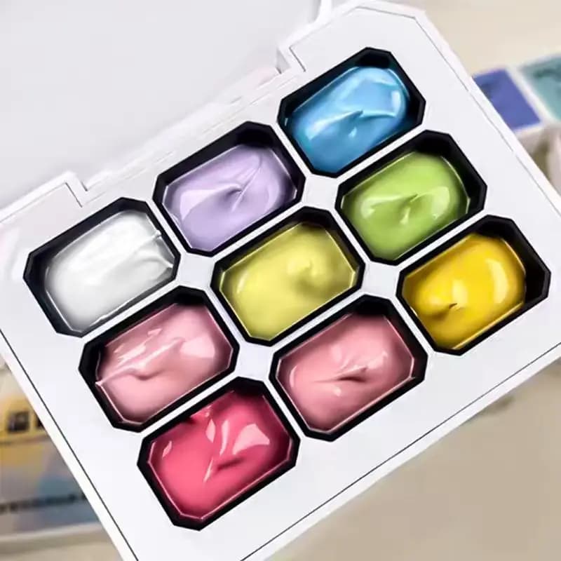 9-Color Gradient Nail Gel Kit