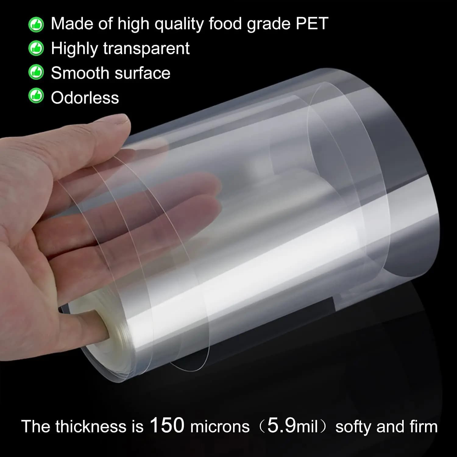 Acetate Cake Collar Film Roll