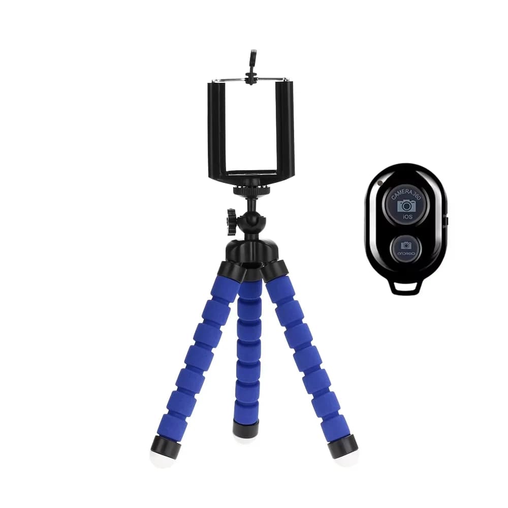 Universal Phone Tripod Mount with Bluetooth Remote