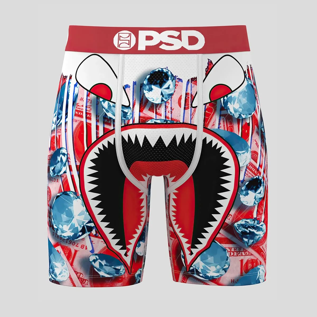Men's Cartoon Basketball Shorts Mid-Waist