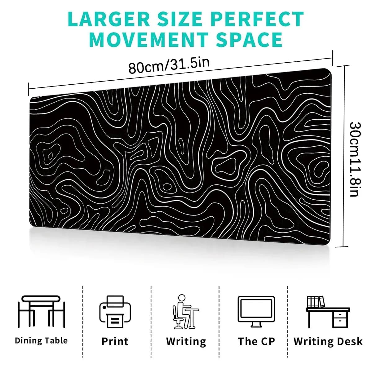 Large Gaming Mouse Pad Keyboard Mat