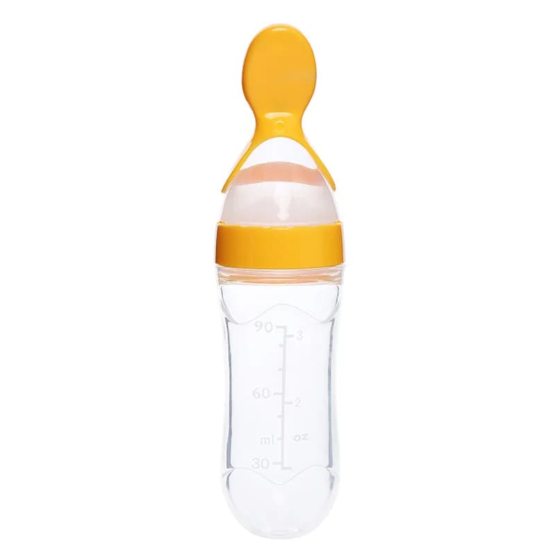 Baby Feeding Bottle with Spoon Feeder