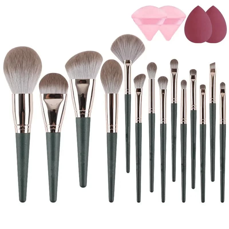 Makeup Brush and Sponge Set