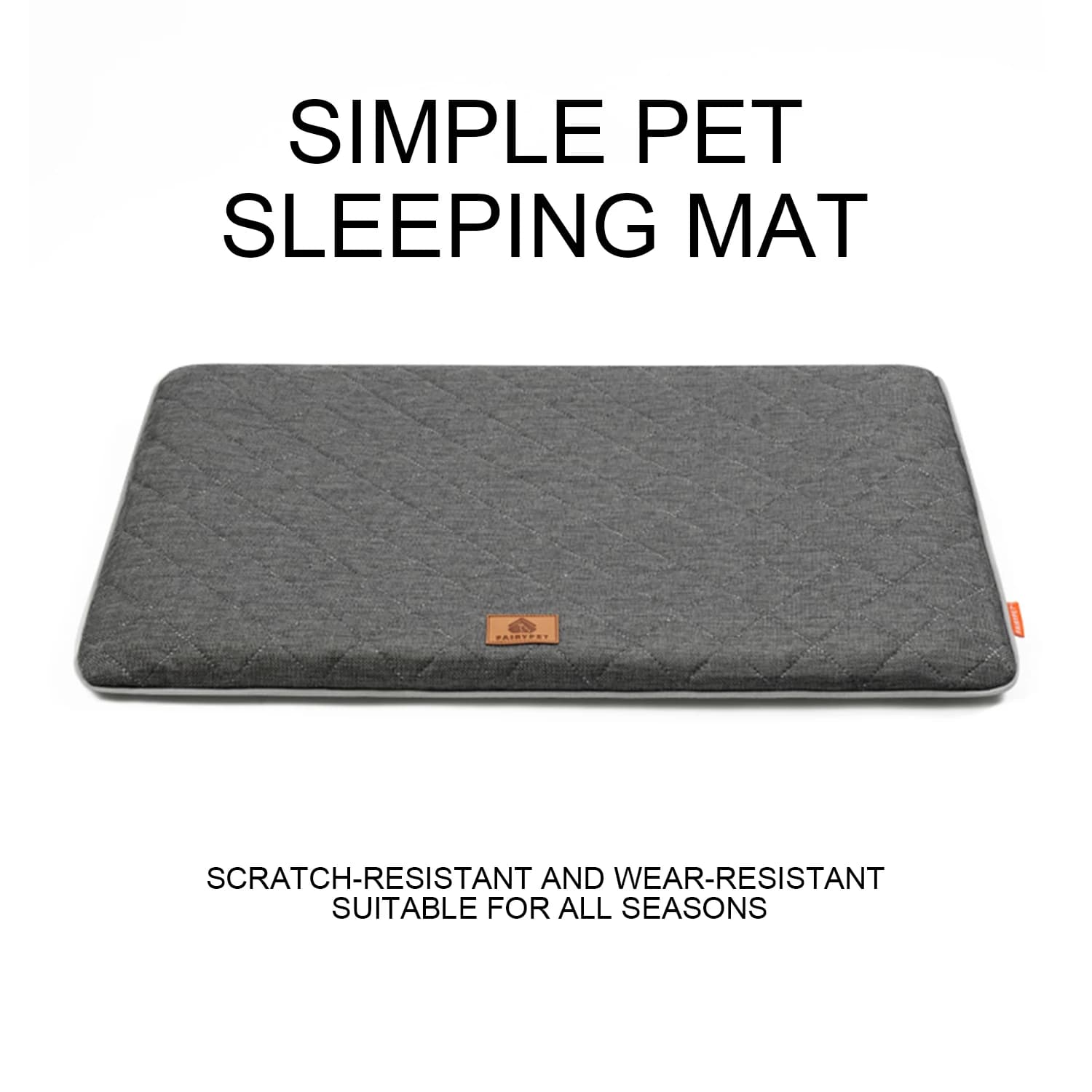 Winter Dog Bed Mat for Medium Large Dogs