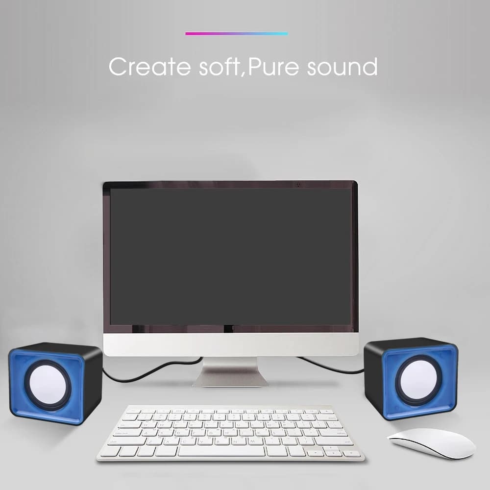 Compact USB Desktop Speaker System