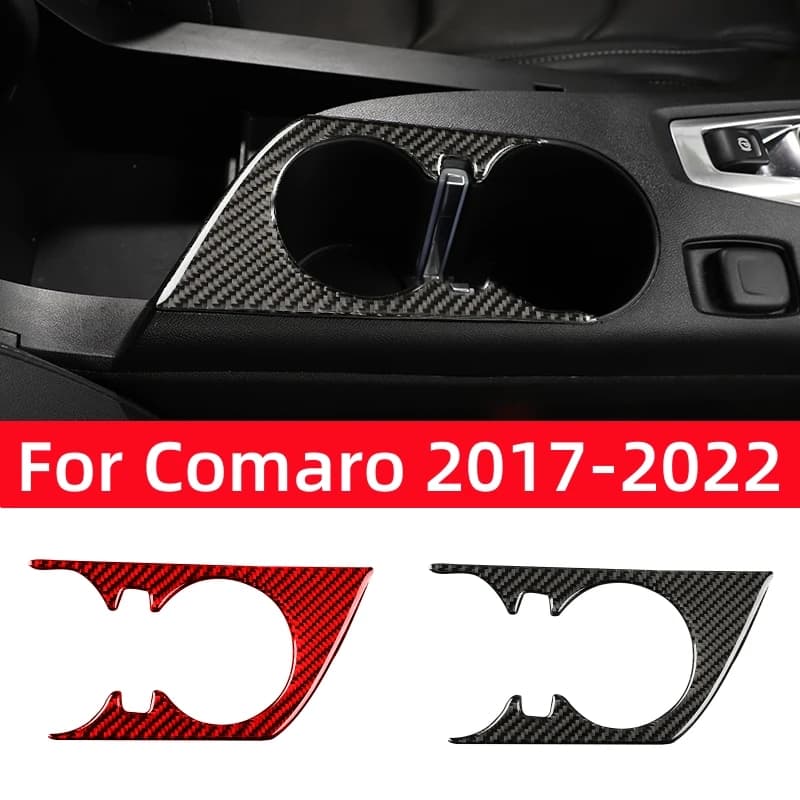 Chevrolet Camaro Carbon Fiber Cup Holder Panel Cover