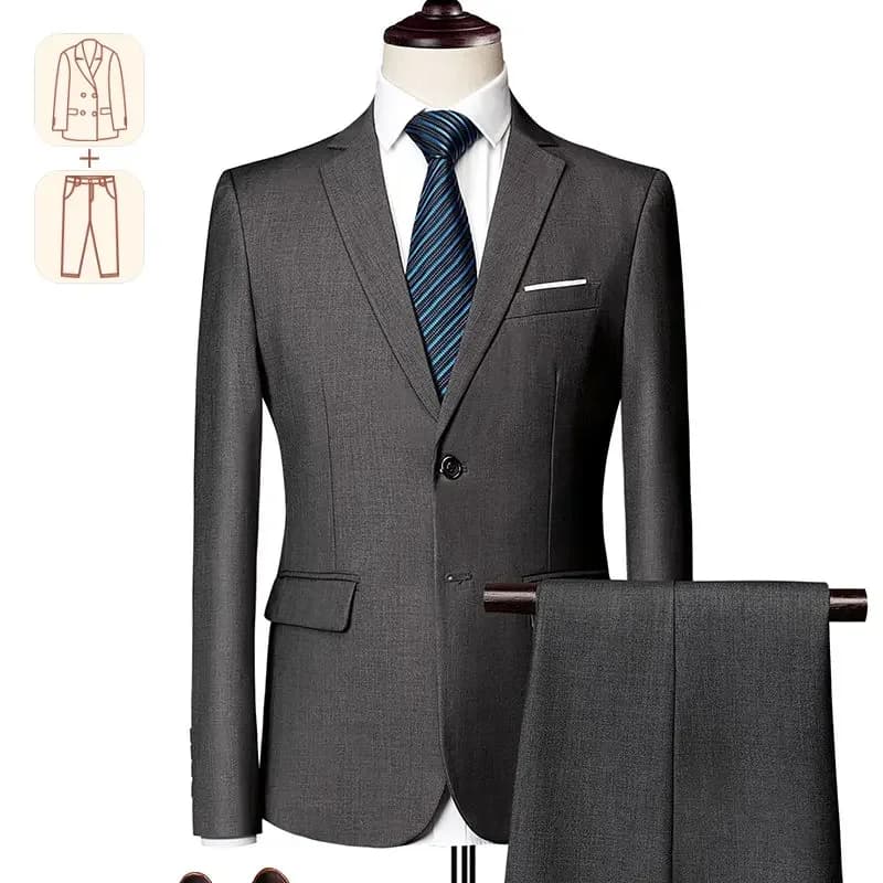Men's Business Casual Formal Suit