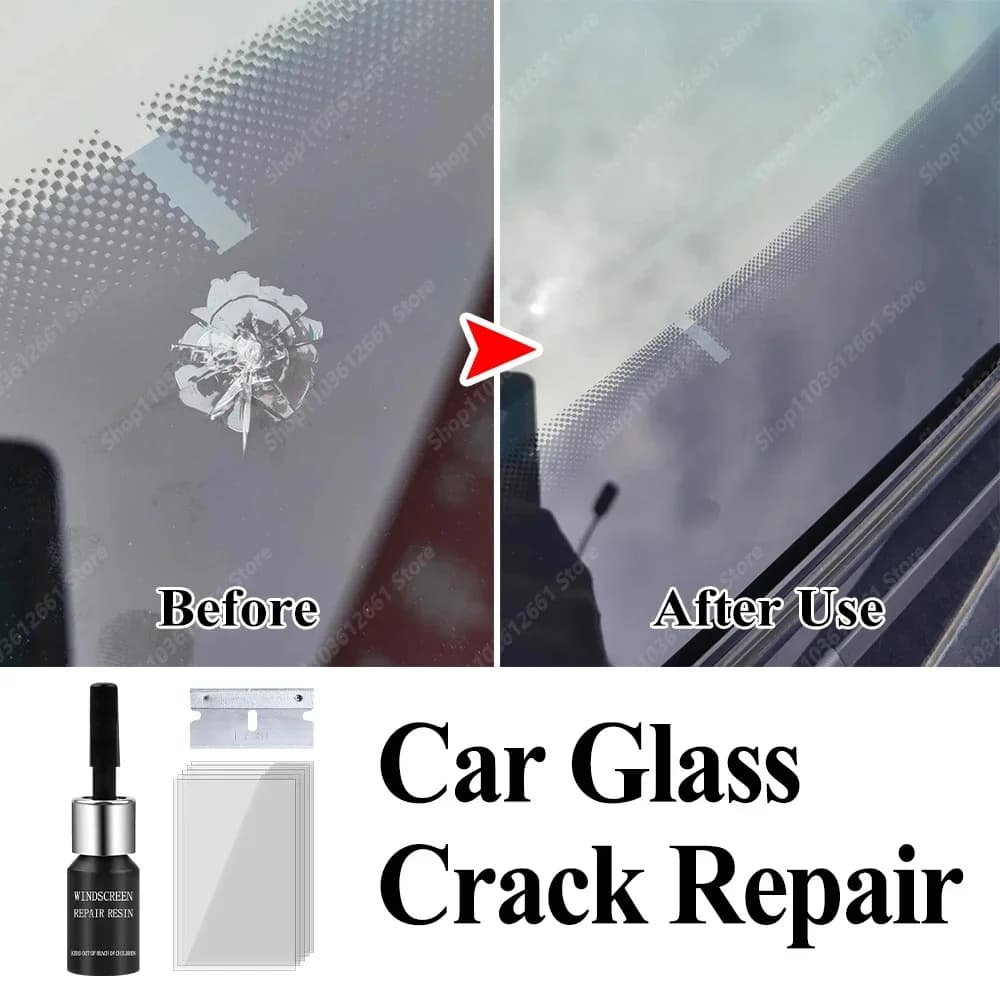 Car Glass Crack Repair Kit