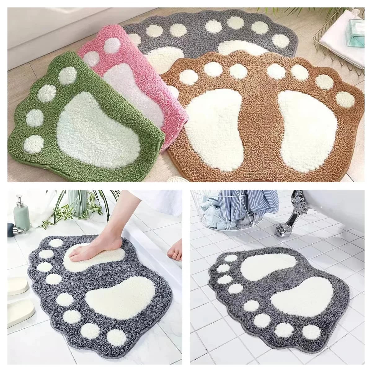 Soft Microfiber Bath Mat Non-Slip