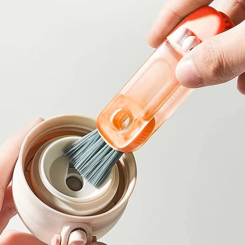 Multifunctional Cleaning Brush Set with Bottle Cleaner