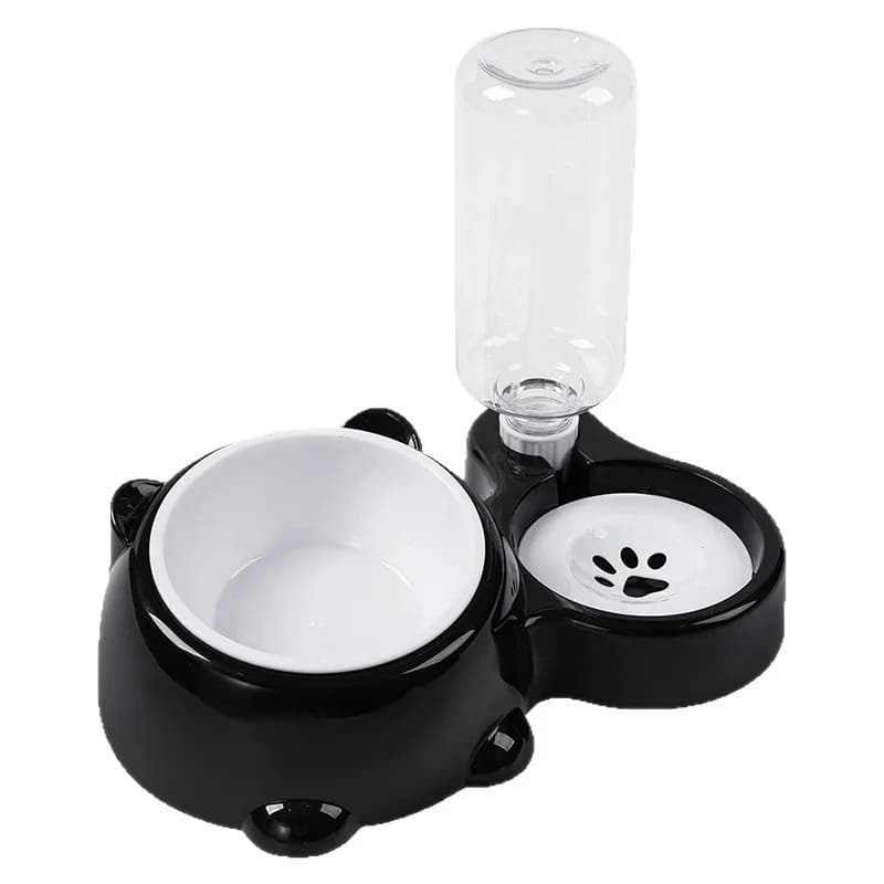Elevated Dual Pet Feeder Bowl