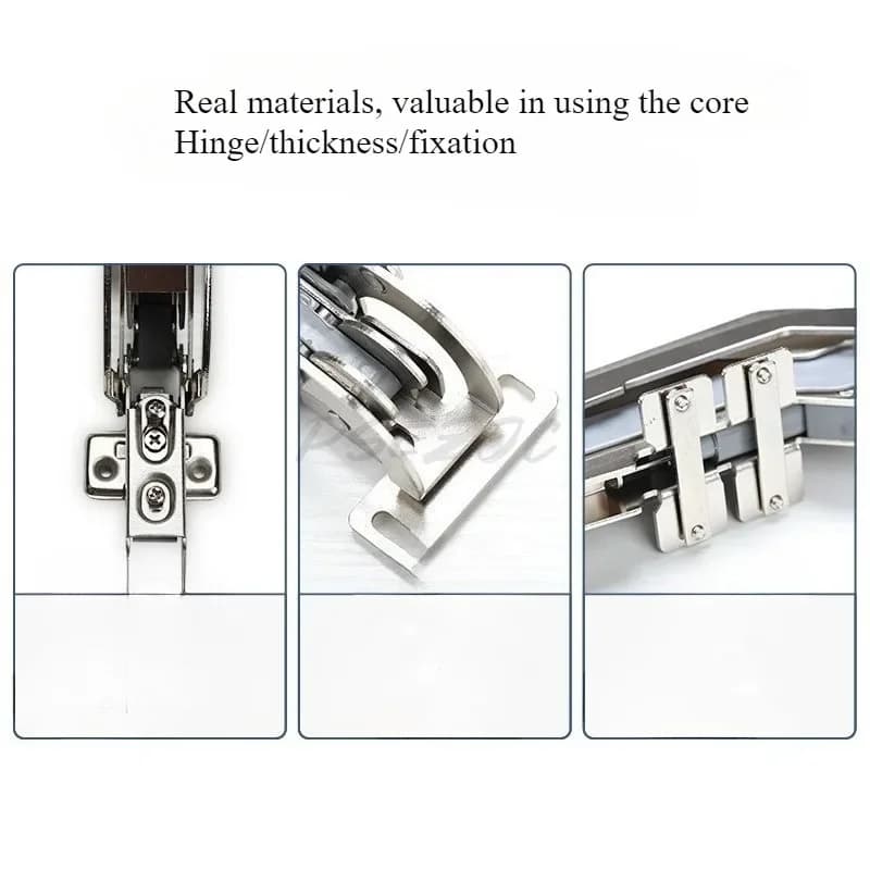 Sliding Door Hinge Set for Wardrobes and Cabinets