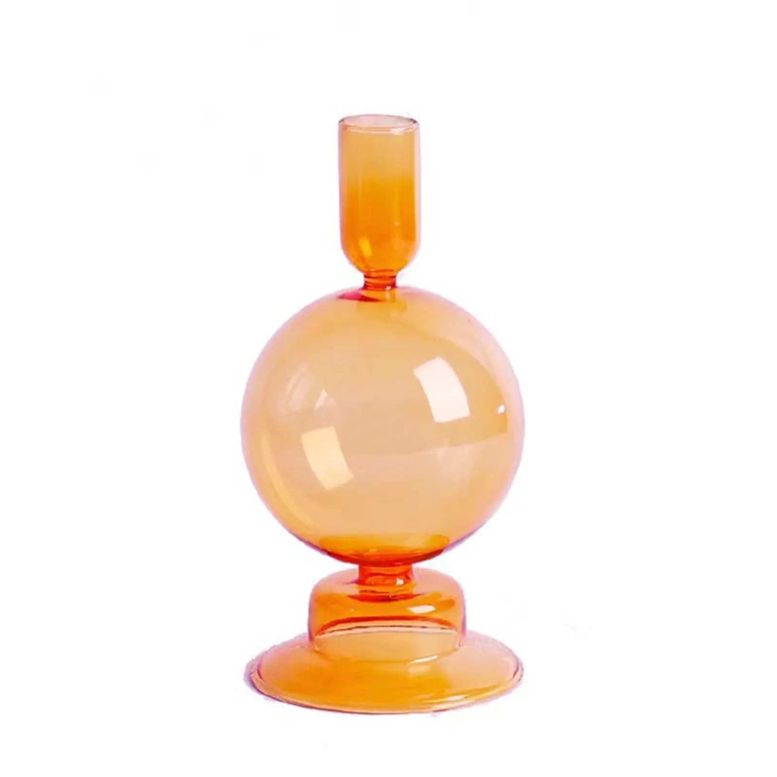 Modern Glass Flower Vase Centerpiece