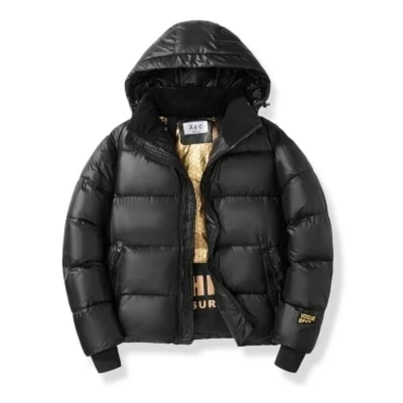 Men's Hooded Puffer Parka Jacket