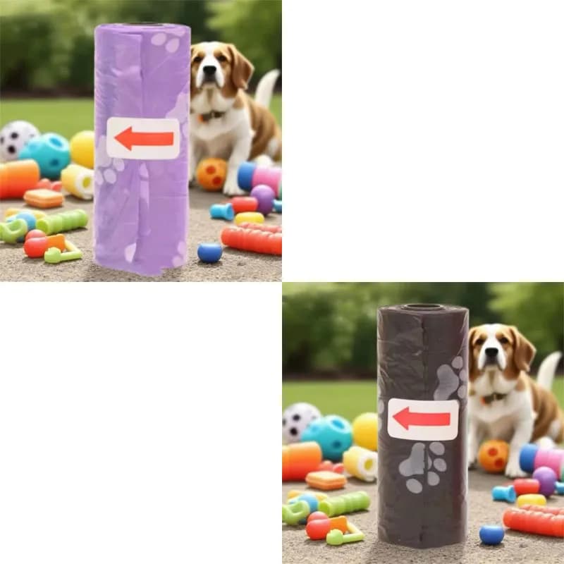 Dog Poop Bags Biodegradable Pet Garbage Bag Cat Doggie Outdoor Home Clean Refill Garbage Poop Bag Pet Supplies