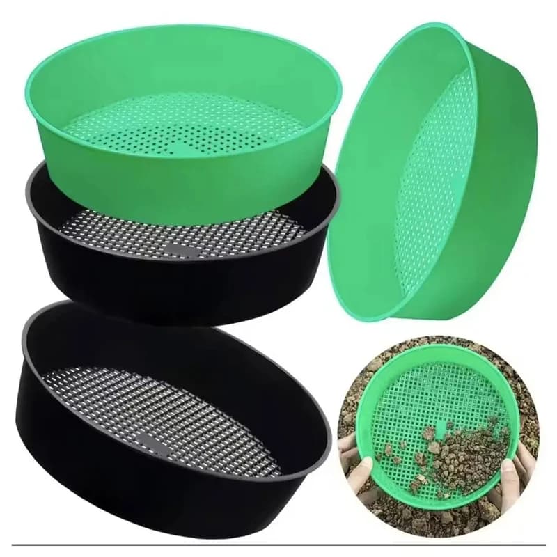 Large Capacity Plastic Soil Sieve Garden Basin