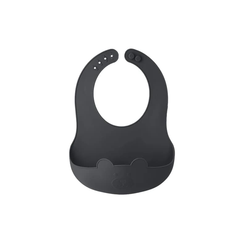 Silicone Baby Bib, Lightweight Foldable Design