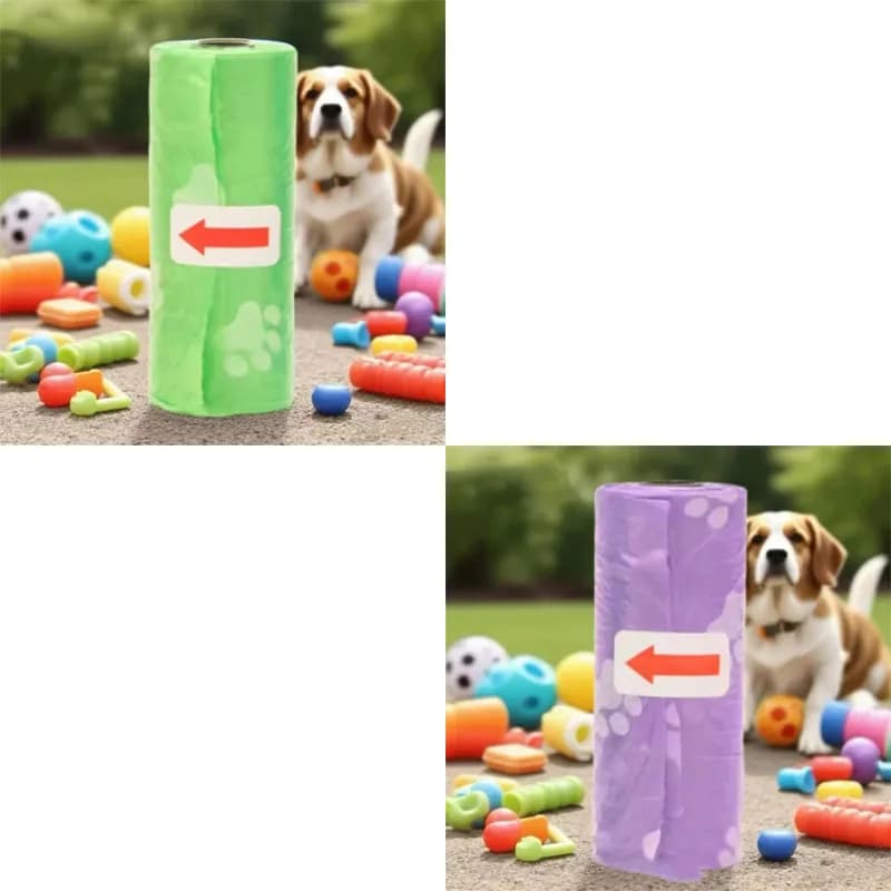 Dog Poop Bags Biodegradable Pet Garbage Bag Cat Doggie Outdoor Home Clean Refill Garbage Poop Bag Pet Supplies