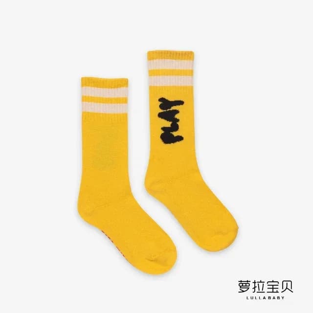 Knee High Cartoon Frilly Socks for Toddlers