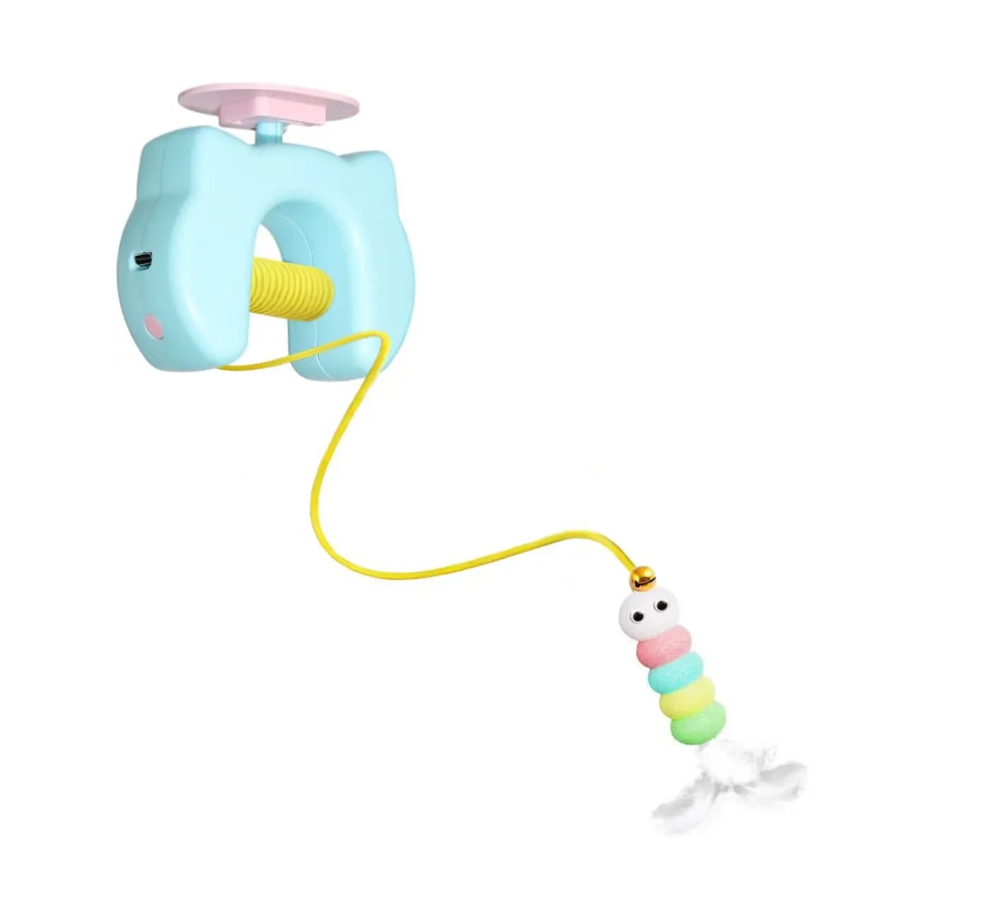 Cat toys, cat teasing sticks, self soothing tool with suction cup, long pole, pet cat toys, pet supplies