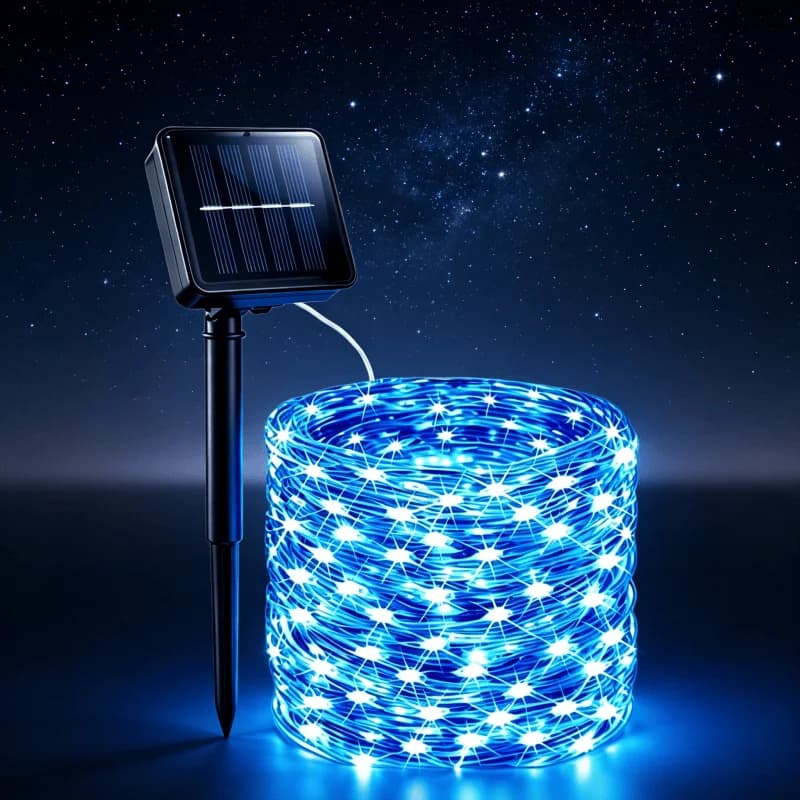 Solar LED String Lights Outdoor Waterproof