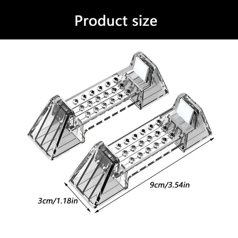 1 Pair Gaming Accessories Support Bracket Dock Stand Game Console Base F19E