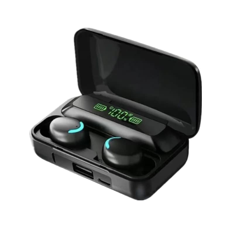 TWS Wireless Earphones Bluetooth Noise Canceling Earbuds Stereo Headphone LED Display Sports Headset With Mic