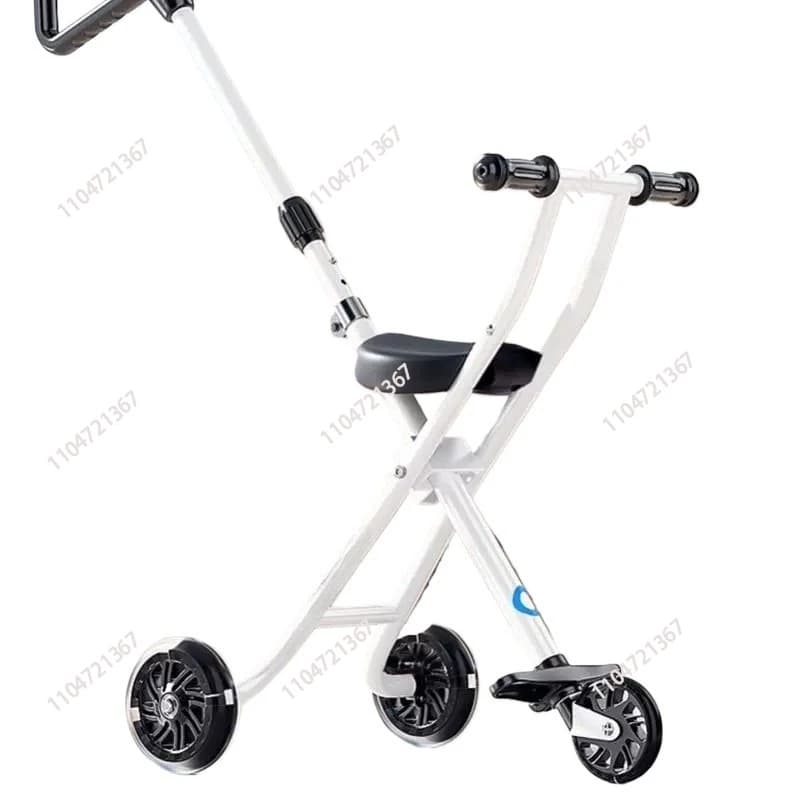 Three-Wheel Lightweight Child Stroller