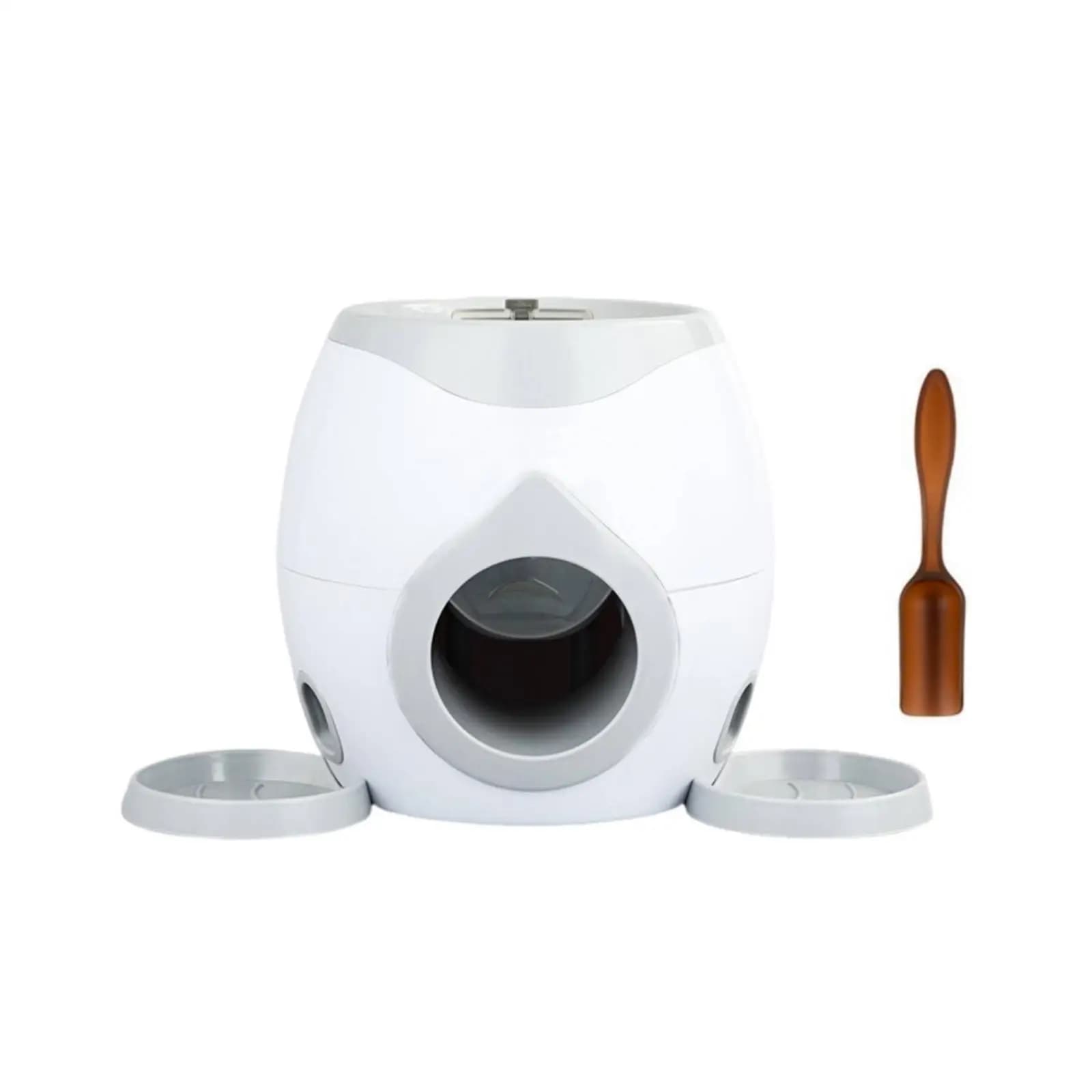 Dog Treat Dispensing Toy with Front Opening