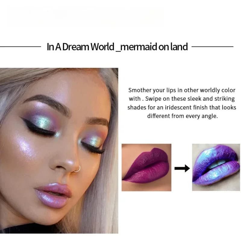 Waterproof Iridescent Lip Gloss