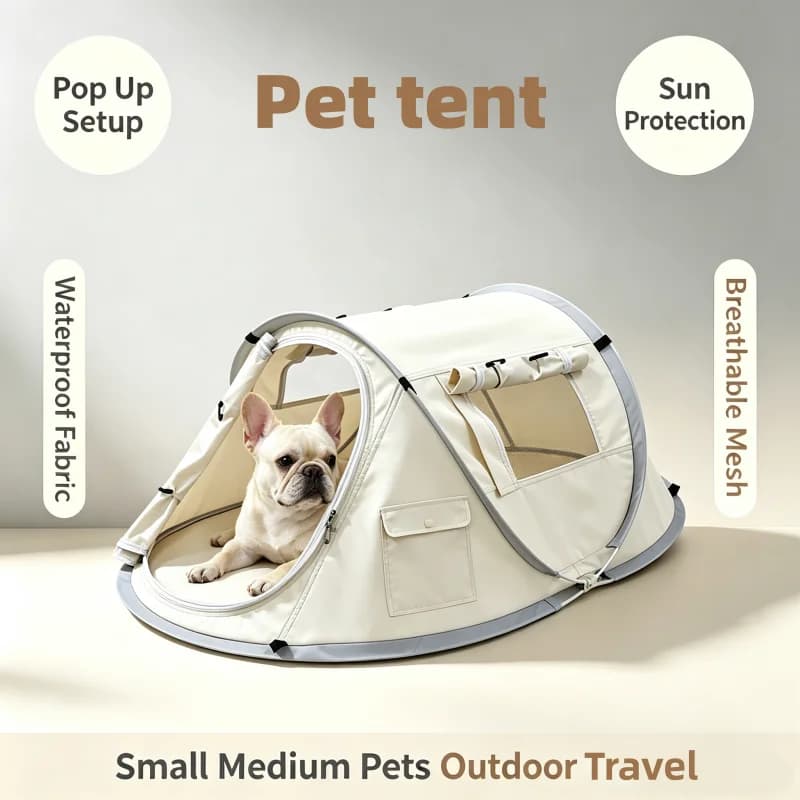 Portable Dog Tent Outdoor Sun Protection