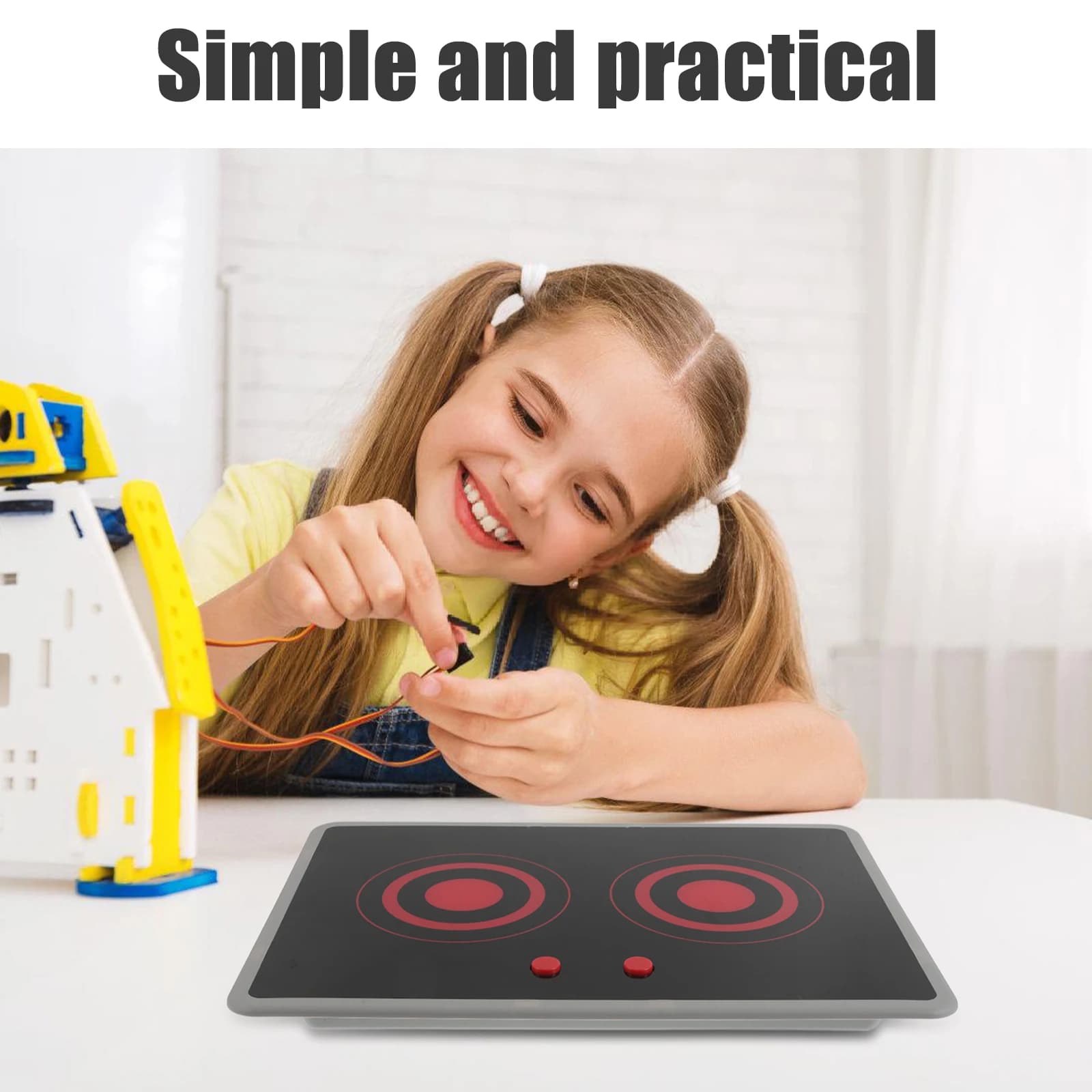 Kids Play Induction Stove Toy With Sound and Light
