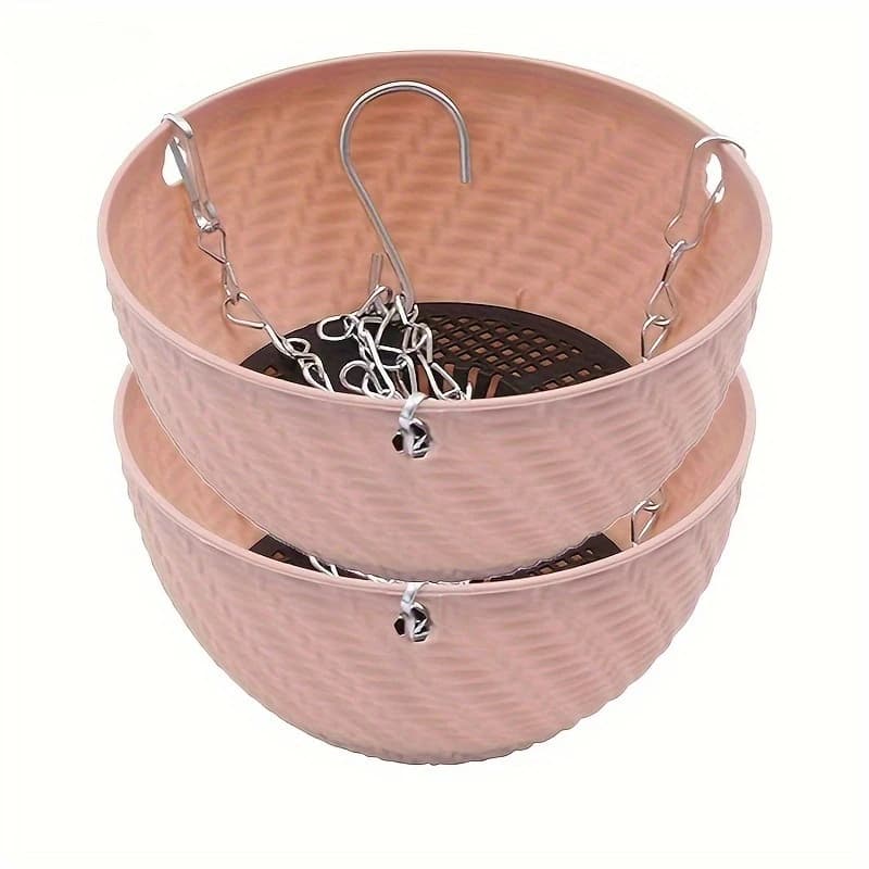 Hanging Flower Pots for Garden and Balcony