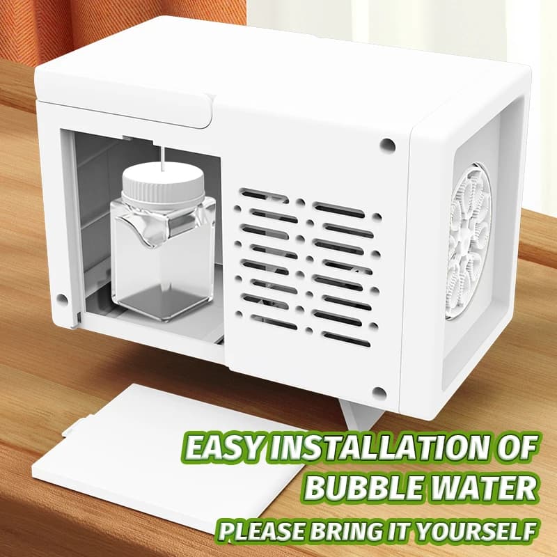 10-Hole Automatic Bubble Blowing Machine