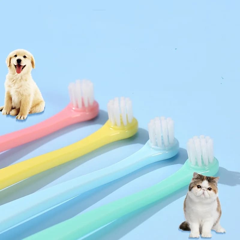 Soft-Bristle Pet Toothbrush