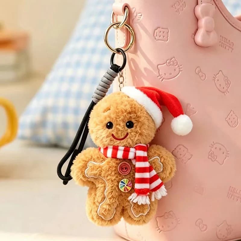 Plush Holiday Character Keychains