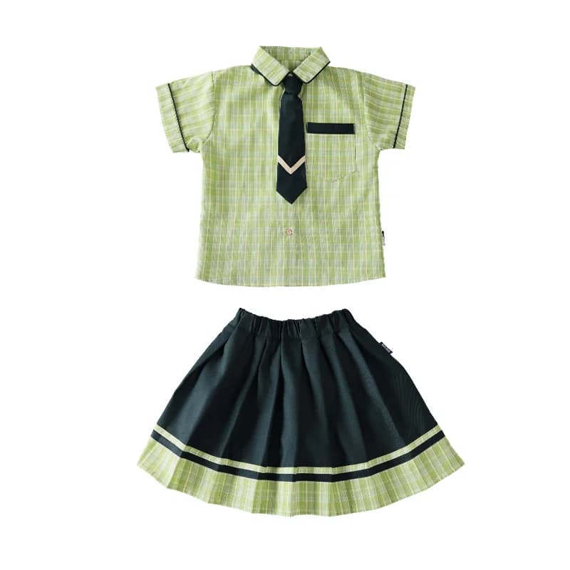 School Uniform Two-Piece Clothing Set Kids