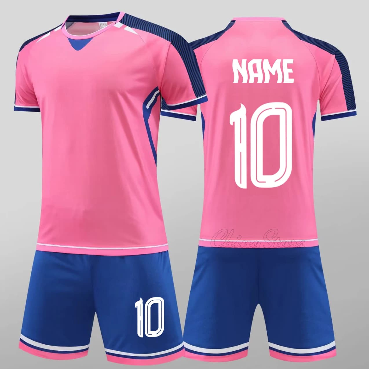 Adult and Kids Soccer Uniform Set