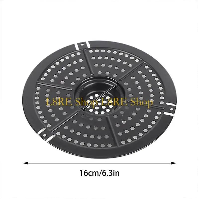 L8RE Air fryer Accessories Round Air Fryer Grill Pan Grill Plate Crisper Plate Replacement Part Tray Rack Cooker